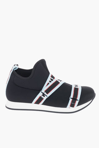 Fabric High Top Slip On