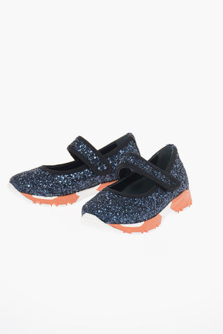 Glitter Ballet flats