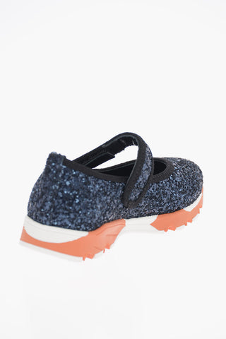 Glitter Ballet flats