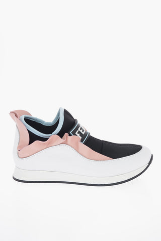 Leather High Top Slip On