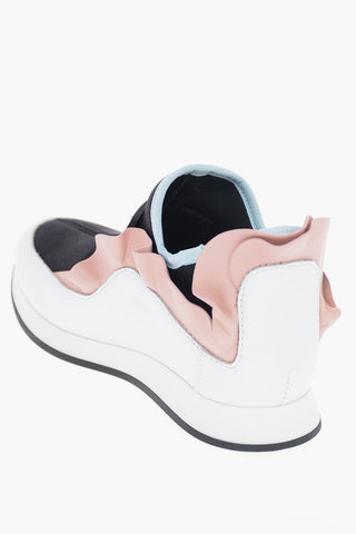 Leather High Top Slip On