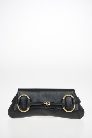 Leather Mini Bag with Removable Chain