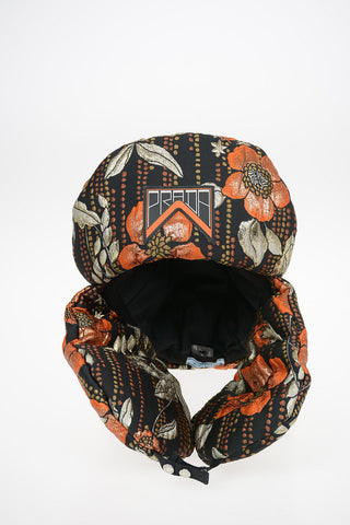 Padded brocade Trapper