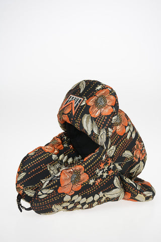 Padded brocade Trapper
