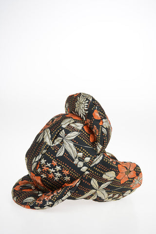 Padded brocade Trapper