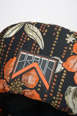 Padded brocade Trapper