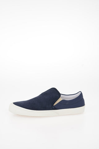 MM22 Suede Leather Two-Tone HURRICANE Slip On Sneakers