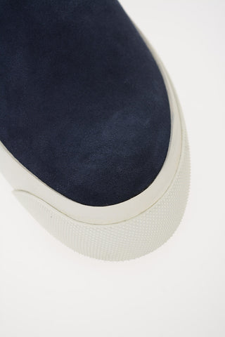 MM22 Suede Leather Two-Tone HURRICANE Slip On Sneakers