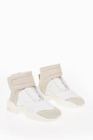 MM22 Statement Multifaceted Sole Puffer High-Top Sneakers