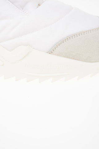 MM22 Statement Multifaceted Sole Puffer High-Top Sneakers