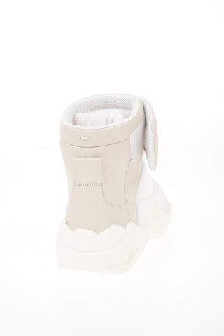MM22 Statement Multifaceted Sole Puffer High-Top Sneakers