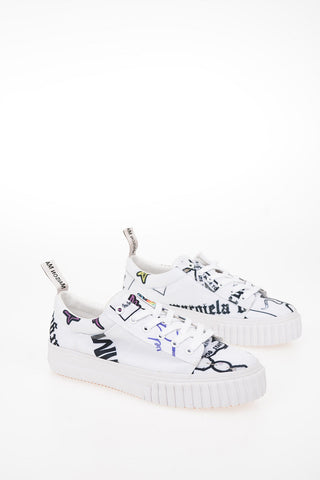 MM6 Sneakers Basse Colorblock e Plateau 5cm