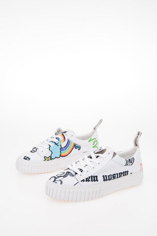 MM6 Sneakers Basse Colorblock e Plateau 5cm