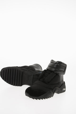 MM22 Statement Multifaceted Sole Puffer High-Top Sneakers