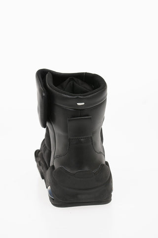 MM22 Statement Multifaceted Sole Puffer High-Top Sneakers