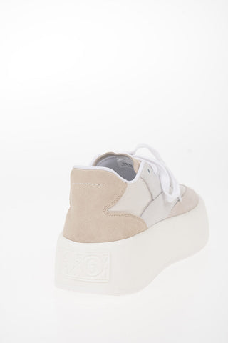 MM6 Sneakers Platform Tono Su Tono 6cm