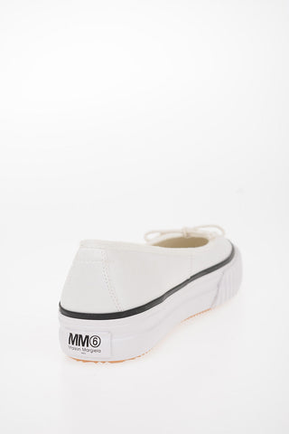 MM6 Bow Detail Comfy Ballet Flat