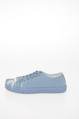 SPRAY-PAINTING TABI PAINT CANVAS SNEAKERS