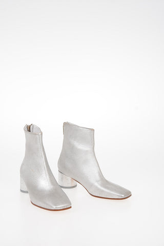 PAINT SPLATTER ANKLE BOOT