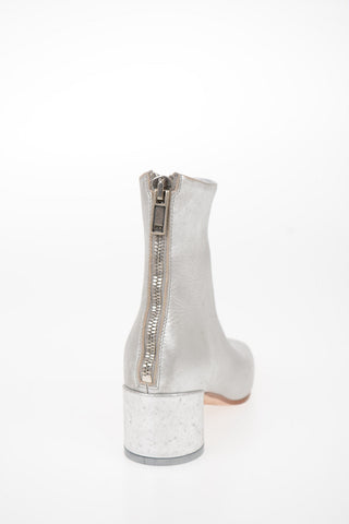PAINT SPLATTER ANKLE BOOT