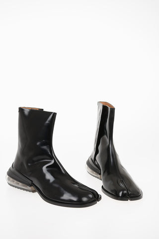 MM22 Leather Ankle Boot TABI with Airbag Heel