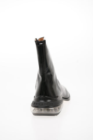 MM22 Leather Ankle Boot TABI with Airbag Heel