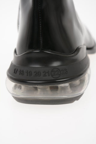 MM22 Leather Ankle Boot TABI with Airbag Heel
