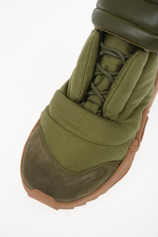  MM22 Statement Multifaceted Sole Puffer High-Top Sneakers