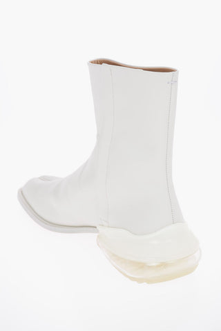 MM22 Stivaletto TABI in Pelle con Tacco Airbag