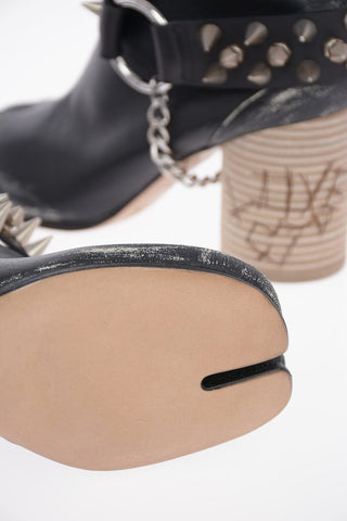 MM22 9cm TABI Rock Boots with Removable Studded Leather and Chain Harness