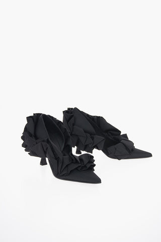 MM6 10cm ruffled Court Pumps