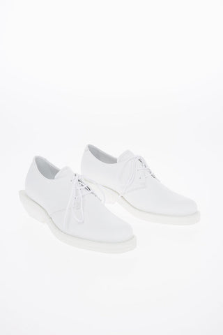 MM6 6cm Leather Oxford Shoes with Heel