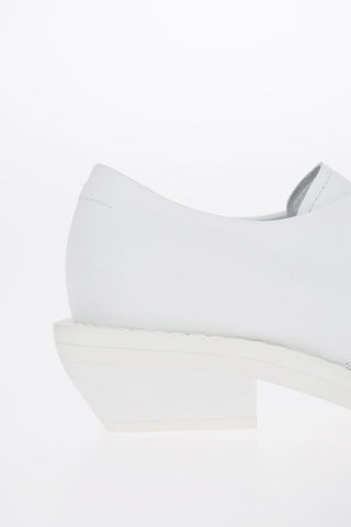 MM6 6cm Leather Oxford Shoes with Heel