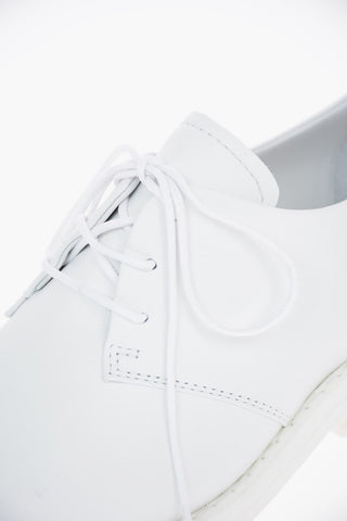 MM6 6cm Leather Oxford Shoes with Heel