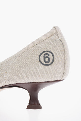 MM6 5cm Fabric Pumps