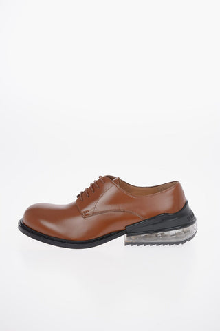 MM22 5cm Bounce Air Bubble Heel Leather Derby Shoes