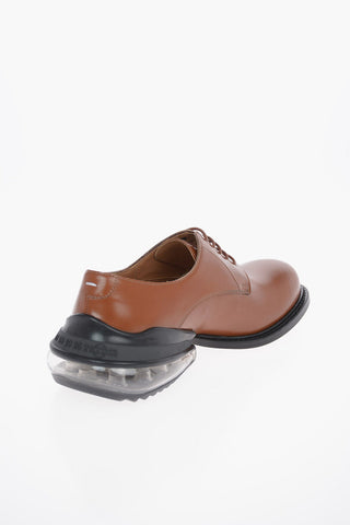 MM22 5cm Bounce Air Bubble Heel Leather Derby Shoes