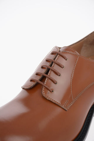 MM22 5cm Bounce Air Bubble Heel Leather Derby Shoes
