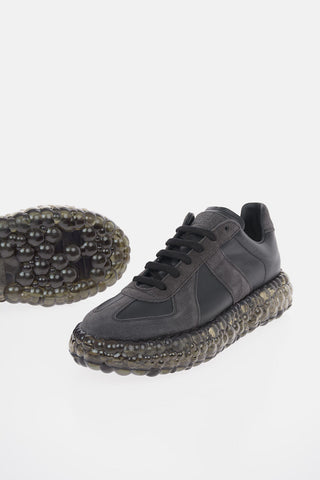 MM22 Suede Leather Sneakers with Caviar Sole