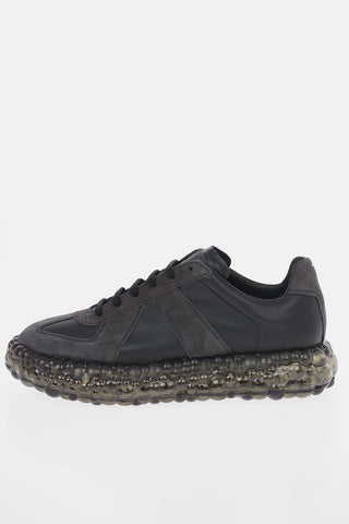 MM22 Suede Leather Sneakers with Caviar Sole