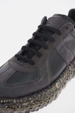 MM22 Suede Leather Sneakers with Caviar Sole
