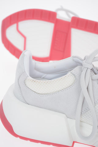 MM6 Multicoloured  Sneakers with Suede Leather Details