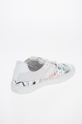 MM22 Suede Leather Details EVOLUTION GRAFFITI Sneakers