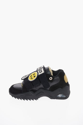 MM22 Velcro Logo Emoticon Sneakers