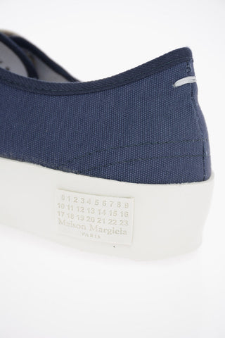 MM22 Two Tone Sneakers with Suede leather Detail