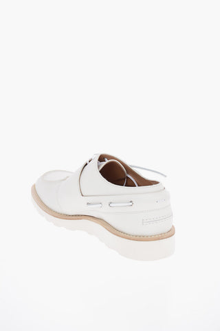 MM22 Double Asymmetrical Lace Up Loafer