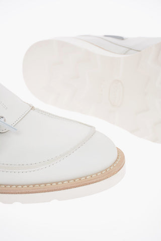 MM22 Double Asymmetrical Lace Up Loafer