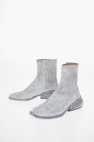 MM22 Air Bubble Heel TABI BOUNCE Ankle Boots