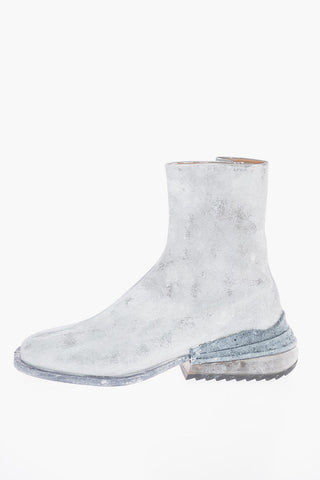 MM22 Air Bubble Heel TABI BOUNCE Ankle Boots
