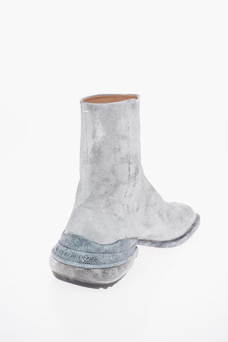 MM22 Air Bubble Heel TABI BOUNCE Ankle Boots
